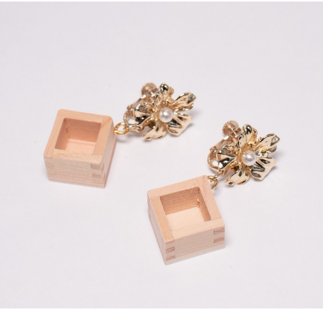 FOMUS Parure EARRING (yellow flower)